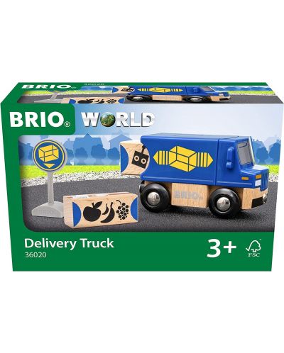 Brio World Kids Set - Camion de livrare - 7