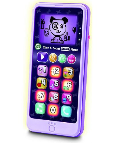 Jucarie pentru copii LeapFrog - Telefon smart, lila - 1