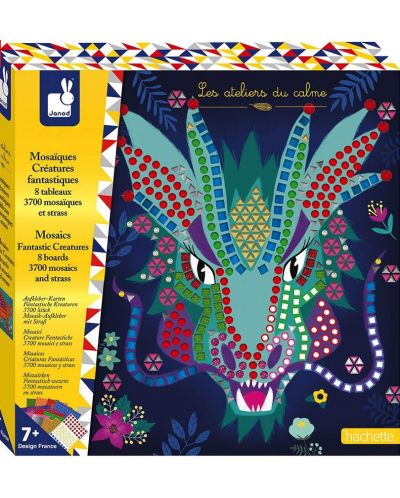 Mozaic pentru copii Janod - Animale din povesti - 1