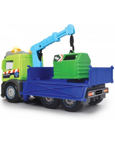Jucarie pentru copii Dickie Toys - Camion reciclare deseuri, cu sunete si lumini - 4