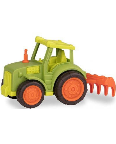Jucarie pentru copii Battat Wonder Wheels - Tractor cu grebla - 1