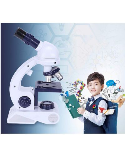 Set pentru copii Raya Toys - Microscop - 4