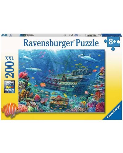 Puzzle pentru copii Ravensburger  din 200 XXL piese - Nava scufundată - 1