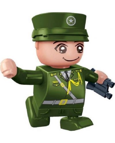 Jucărie BanBao - Mini figurină Soldat, 10 cm - 1