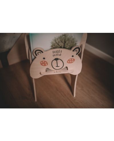Scaun pentru copii cu spatiu pentru cărți KAID - Bjorn - 3