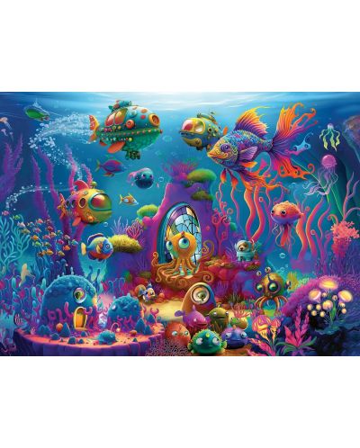 Puzzle pentru copii  Ravensburger din  150 XXL piese - Ocean străin - 2