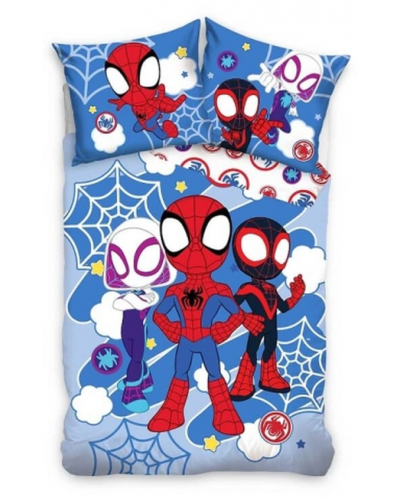 Dormitor pentru copii set de 2 piese Sonne - Spiderman, The Amazing Friends - 1