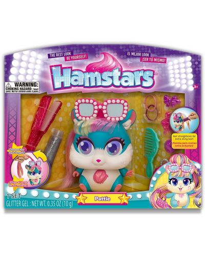 Jucarie pentru copii Hamstars - Hamster pentru coafuri, Pattie - 1