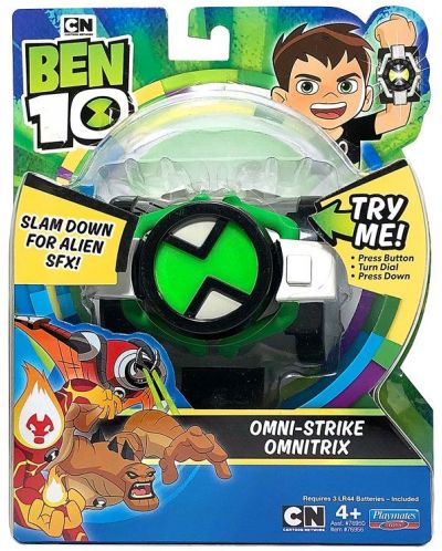 Jucarie pentru copii Playmates Ben 10 - Ceas Omnitrix, Omni-Strike - 1