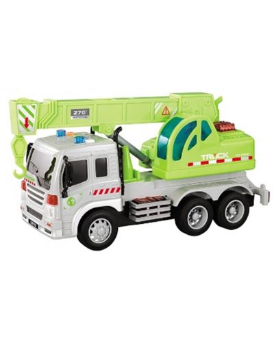 Jucărie Ocie - Camion cu macara, City Service - 1