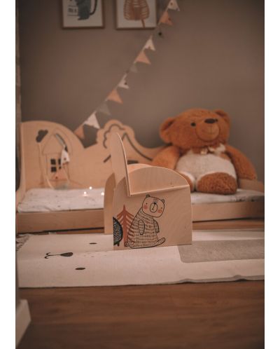 Scaun pentru copii KAID - Regnbue, Urs și Arici - 2