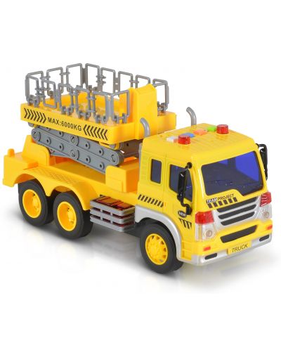 Jucărie pentru copii Moni Toys - Camion cu macara, 1:16 - 5