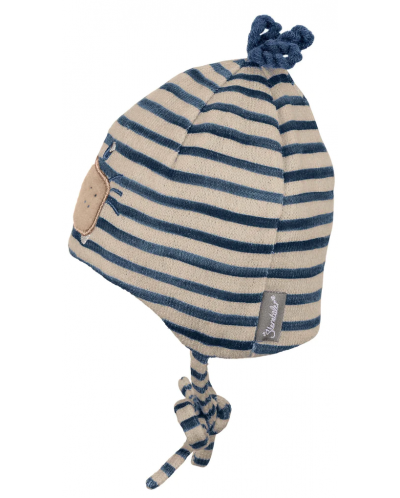 Pălărie de iarnă pentru copii Sterntaler - Beaver, 51 cm, 18-24 luni, în dungi - 3
