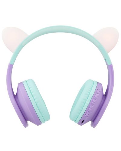 Casti pentru copii PowerLocus - P1 Ears, wireless, mov - 2
