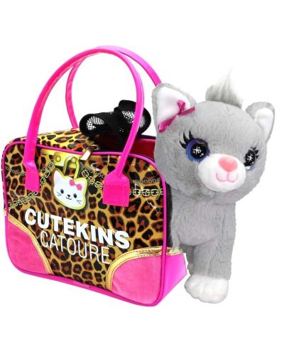 Jucărie Cutekins - Pisicuță Catoure cu pungă - 2
