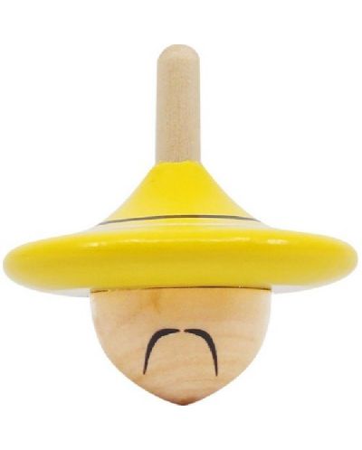 Toy Svoora - The Chinaman, pummel din lemn Spinning Hats - 1