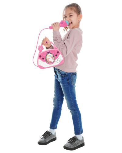 Jucărie Lexibook - Geantă electronică karaoke Unicorn, cu microfon - 5
