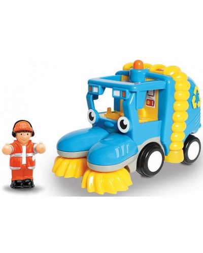 Jucarie pentru copii WOW Toys - Camion de curatat strada - 1