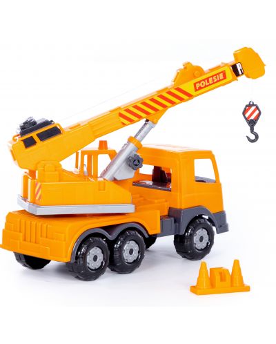 Jucărie pentru copii Polesie Toys - Camion cu macara - 3