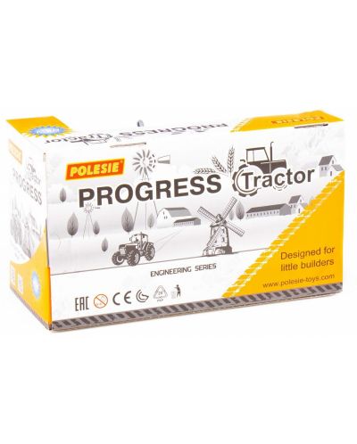 Jucărie Polesie Progress - Tractor de inerție cu lopată de închidere - 5