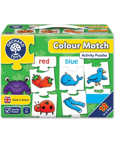 Joc educativ pentru copii Orchard Toys - Coincidente colorate - 1