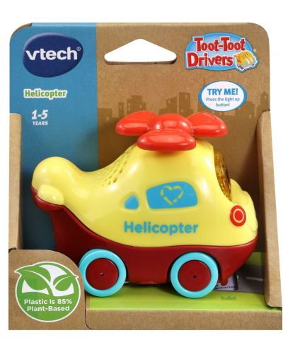 Jucărie Vtech - Mini elicopter, galben  - 1