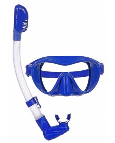 Mască de scufundare pentru copii cu snorkel Zizito, albastru - 1