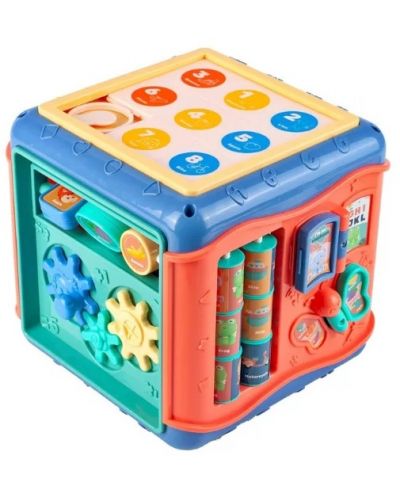 Jucărie pentru copii 7 în 1 MalPlay - Cub interactiv educațional - 5