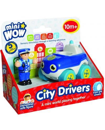 Jucarie pentru copii WOW Toys - Masina de politie - 1