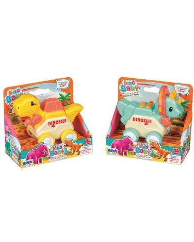 Jucărie RS Toys - Mini dinozaur pe roți, sortiment - 2
