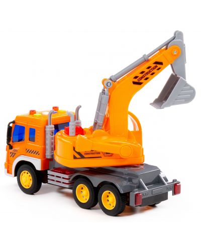 Jucărie pentru copii Polesie Toys - Camion cu buldozer - 4