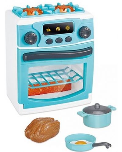 Jucării de gătit pentru copii Raya Toys - My Home, albastru - 1
