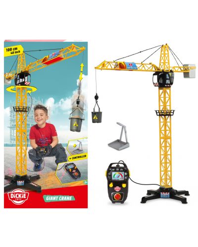 Jucarie pentru copii Dickie Toys - Macara giganta cu telecomanda - 2