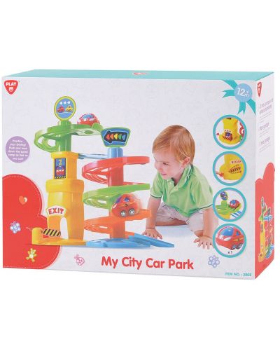 Set pentru copii PlayGo - Parcare cu masina - 3