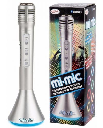 Microfon pentru copii Mi-Mic - Argintiu - 1