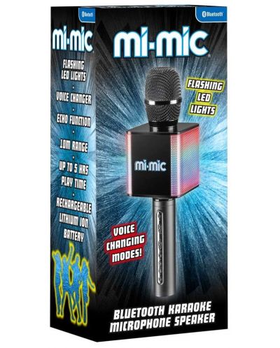 Microfon pentru copii Mi-Mic - Cu efecte, gri - 2