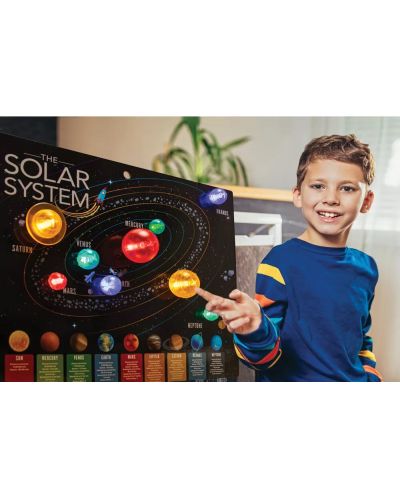 Poster luminos pentru copii 4M - Sistem solar - 5