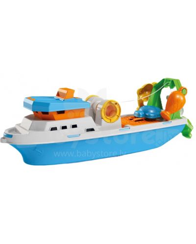 Jucărie Adriatic - Barcă de pescuit, 42 cm - 1