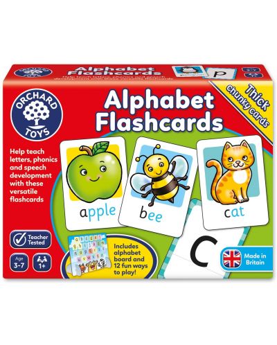 Joc educativ pentru copii Orchard Toys - Alphabet Flashcards - 1