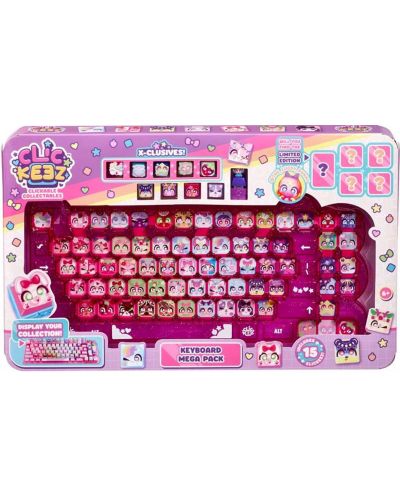 Goliath Clickeez Taste Decorative - Tastatură cu Cifre, 15 Bucăți