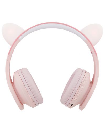 Casti pentru copii PowerLocus - P1 Ears, wireless, roz - 3