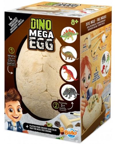 Jucarie pentru copii Buki France - Dino, Mega egg - 1