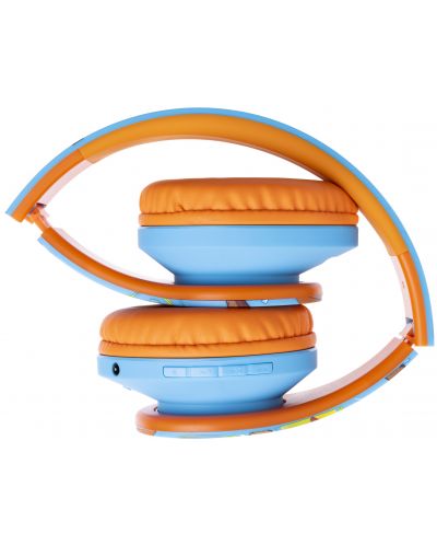 Căști pentru copii PowerLocus - P2 Kids Angry Birds,wireless, albastru/portocaliu - 6