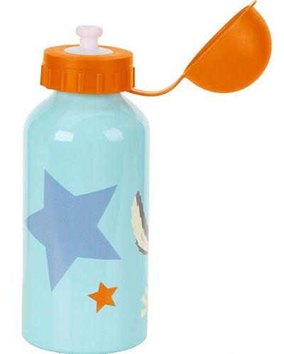 Sticla de aluminiu pentru copii pentru apă Sterntaler - Măgar, 400 ml - 3