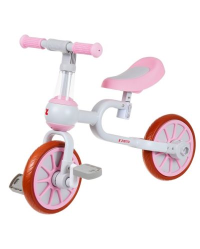 Bicicleta pentru copii 3 în 1 Zizito - Reto, roz - 3