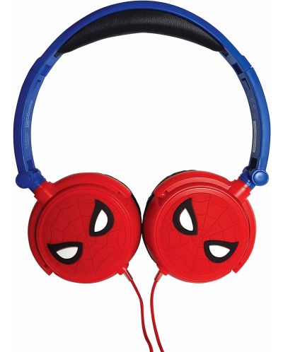 Căști pentru copii Lexibook - Spider-Man HP010SP, albastru /roșu - 1