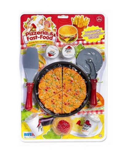 Jucarie RS Toys - Pizza, cu accesorii - 1