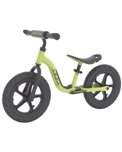 Bicicletă de echilibru pentru copii Chillafish - Charlie Sport 12′′, verde deschis - 1