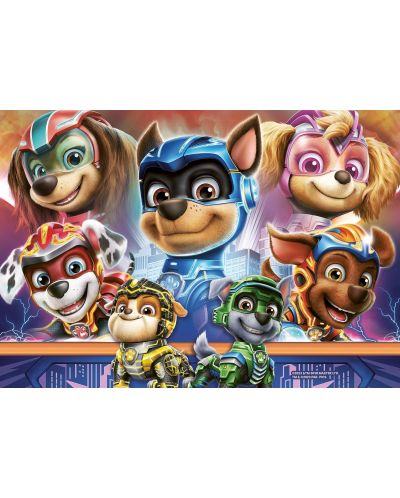 Puzzle pentru copii Ravensburger  din 2 x 12 piese - Paw Patrol:Super film - 3