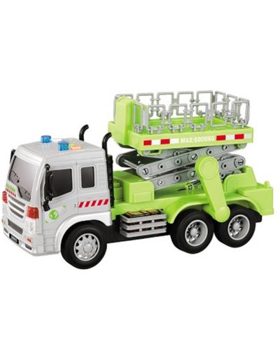 Jucărie Ocie - Camion cu furcă, City Service - 1